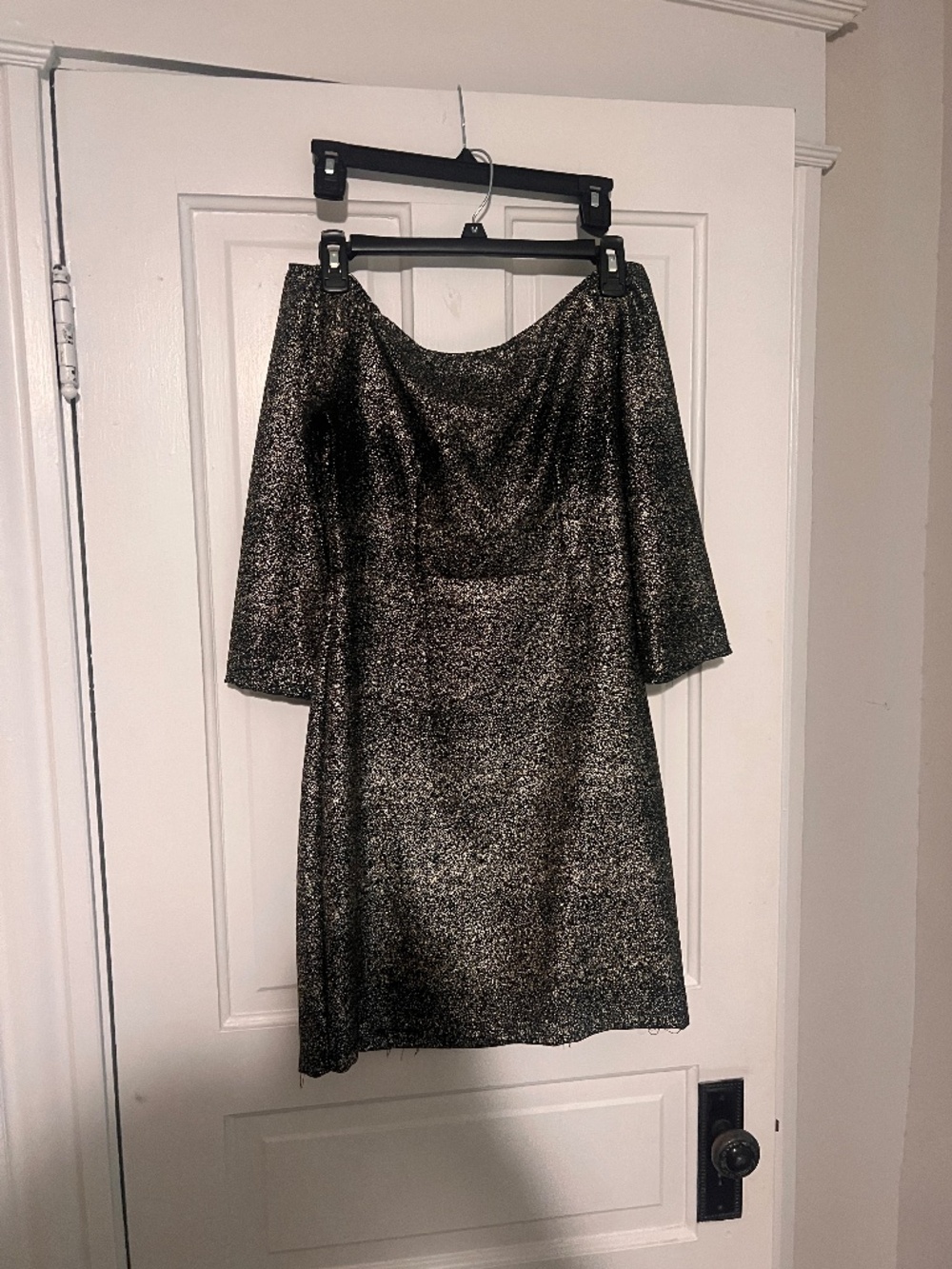 NYE Off the Shoulder Dress